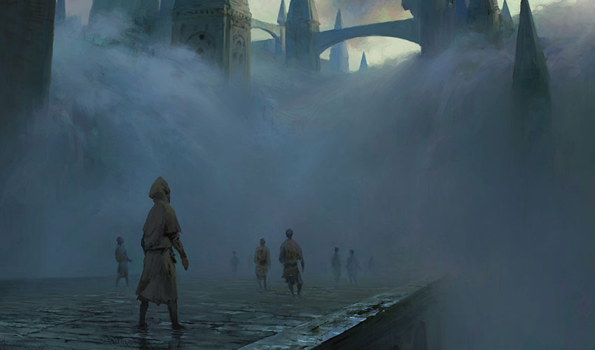 Muralha de Névoa | Arte de: Tianhua X